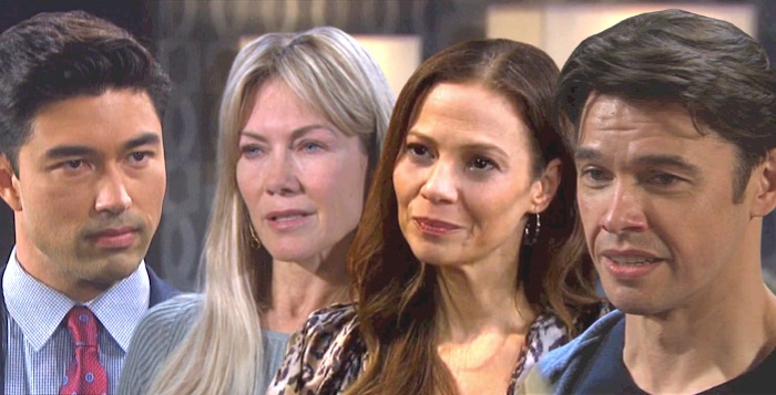 Days of our Lives Baddies Li, Kristen, Ava, Xander