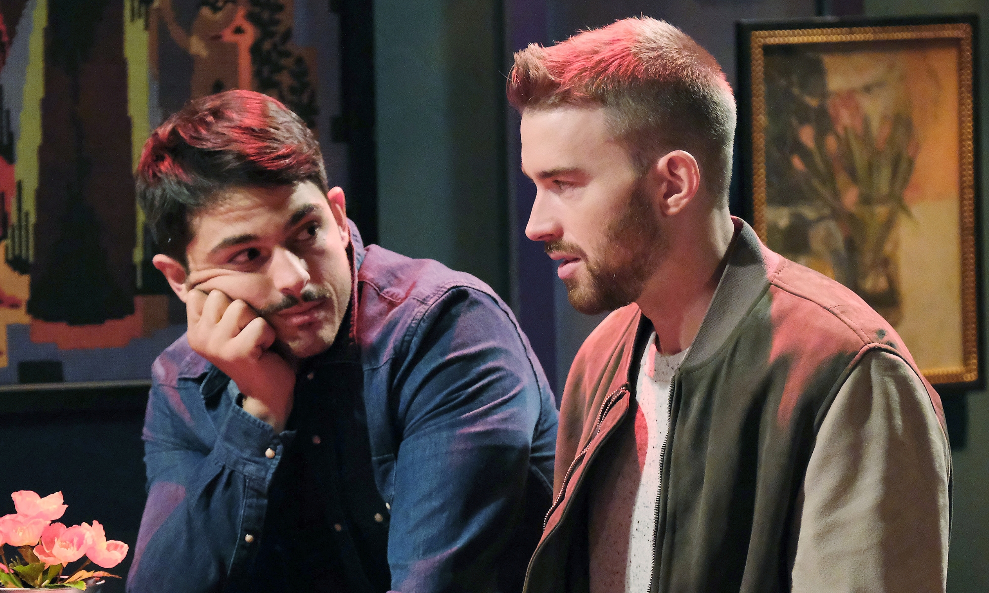 Sonny Kiriakis and Will Horton on Days of our Lives