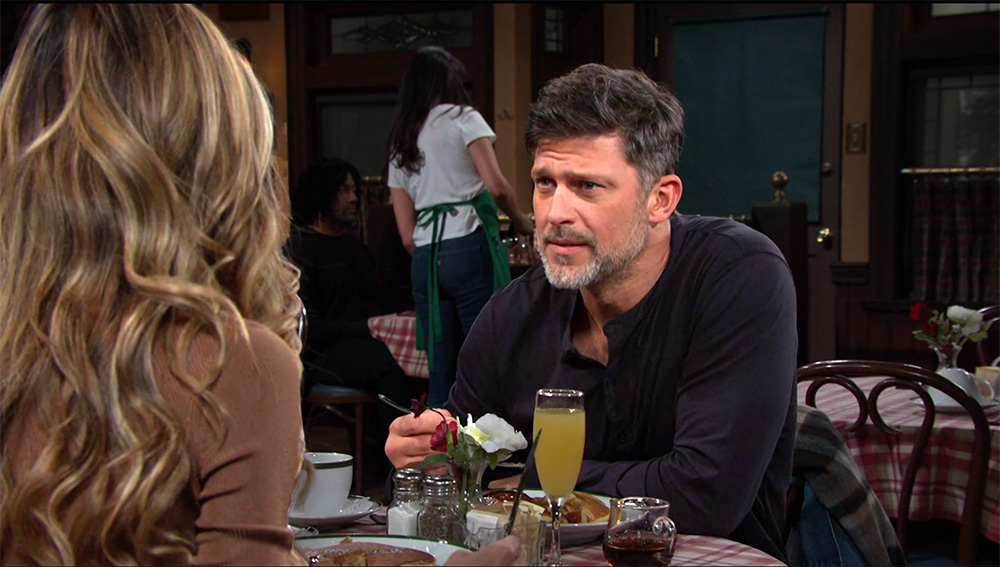 days recap with eric and sloan having breakfast at the brady pup