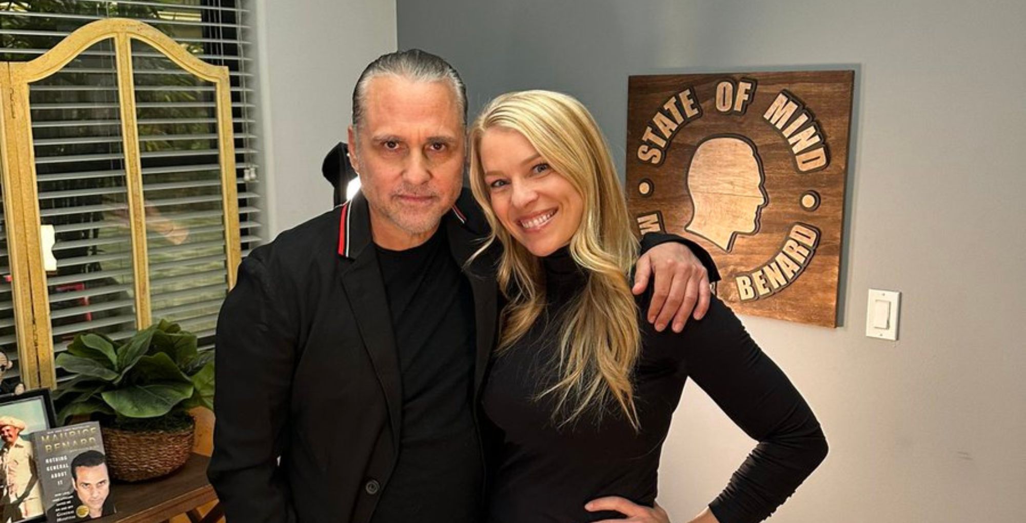 maurice benard alicia leigh willis general hospital state of mind wearing black