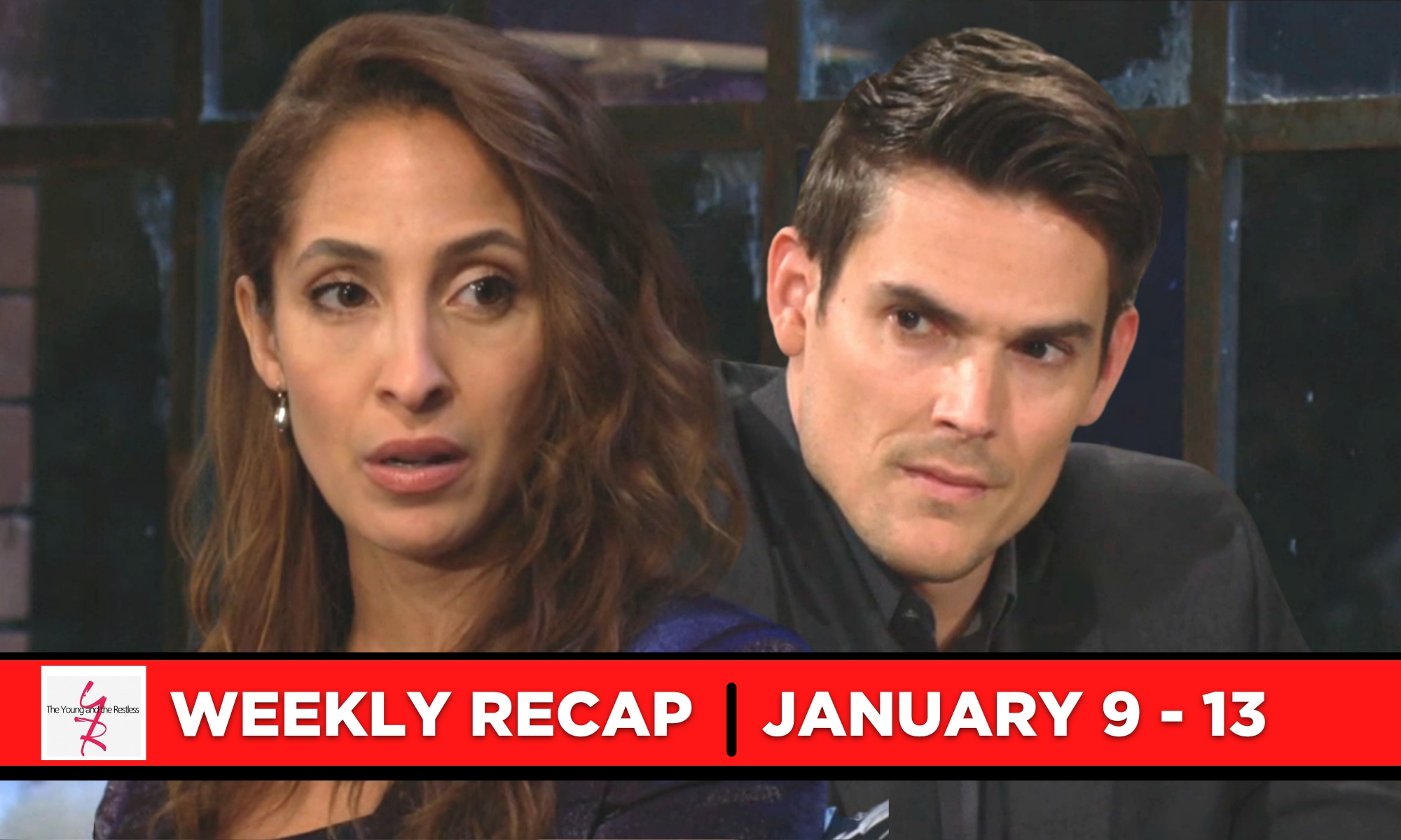 young and the restless recaps have sly looking adam newman and surprised lily winters