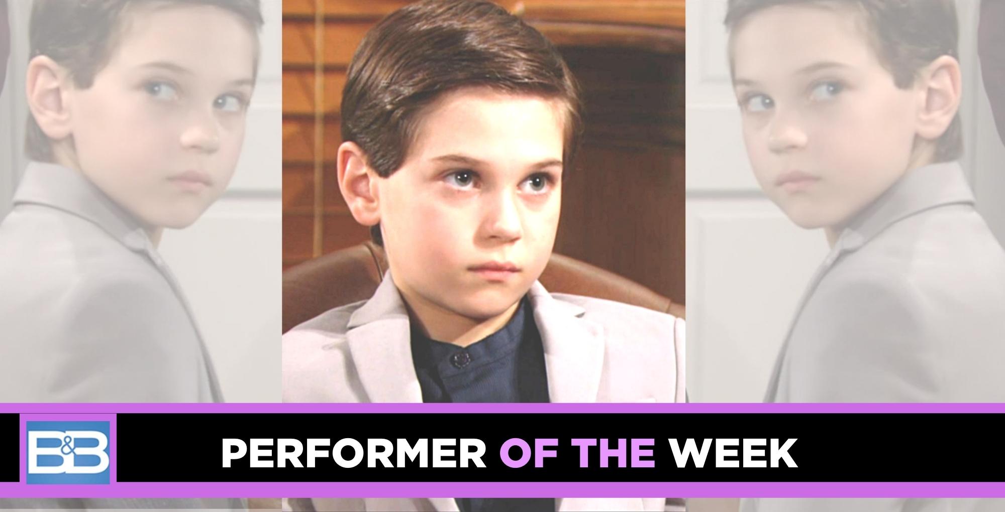 Henry Joseph Samiri plays a pensive Douglas on Bold and the Beautiful
