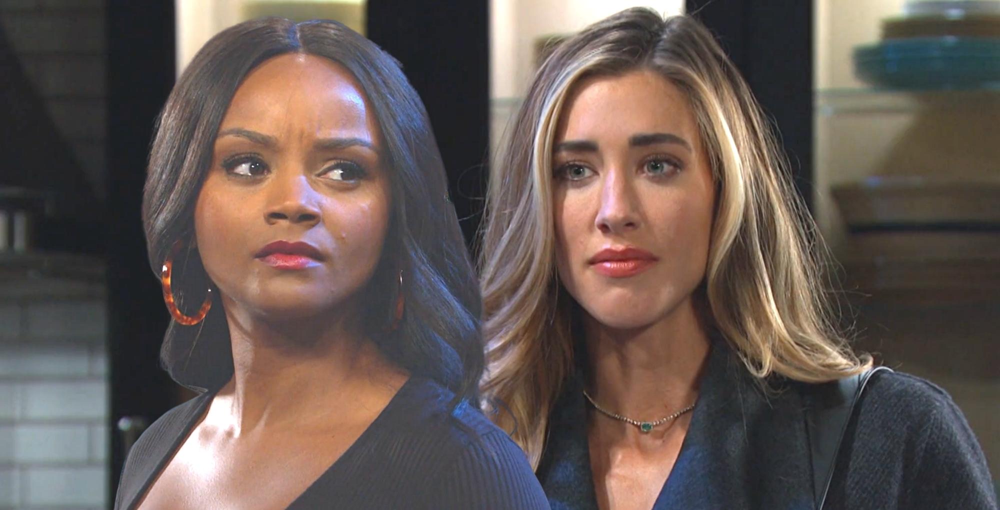 days of our lives sloan petersen is angry as chanel worries