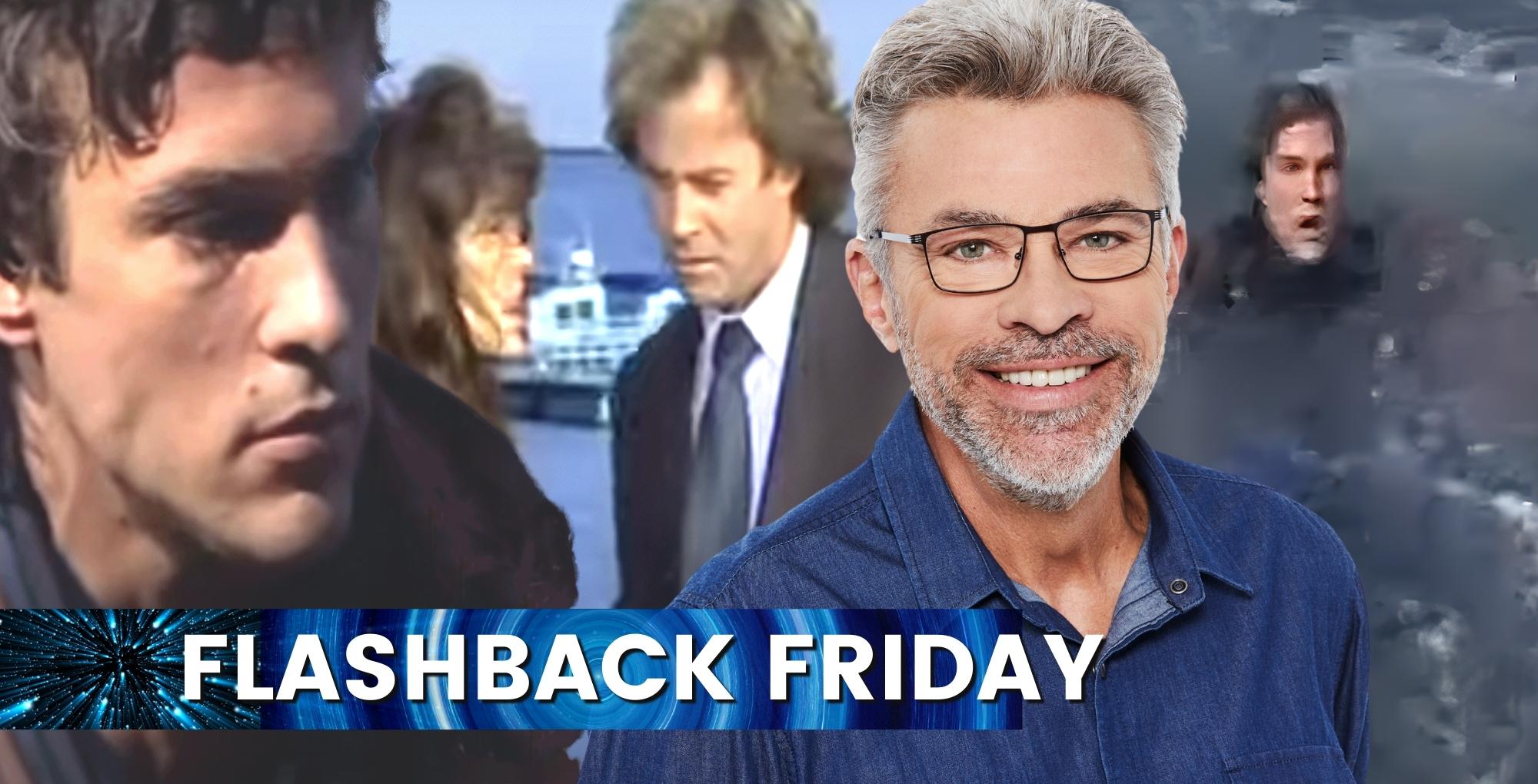 john j. york made his general hospital debut as mac scorpio getting wet