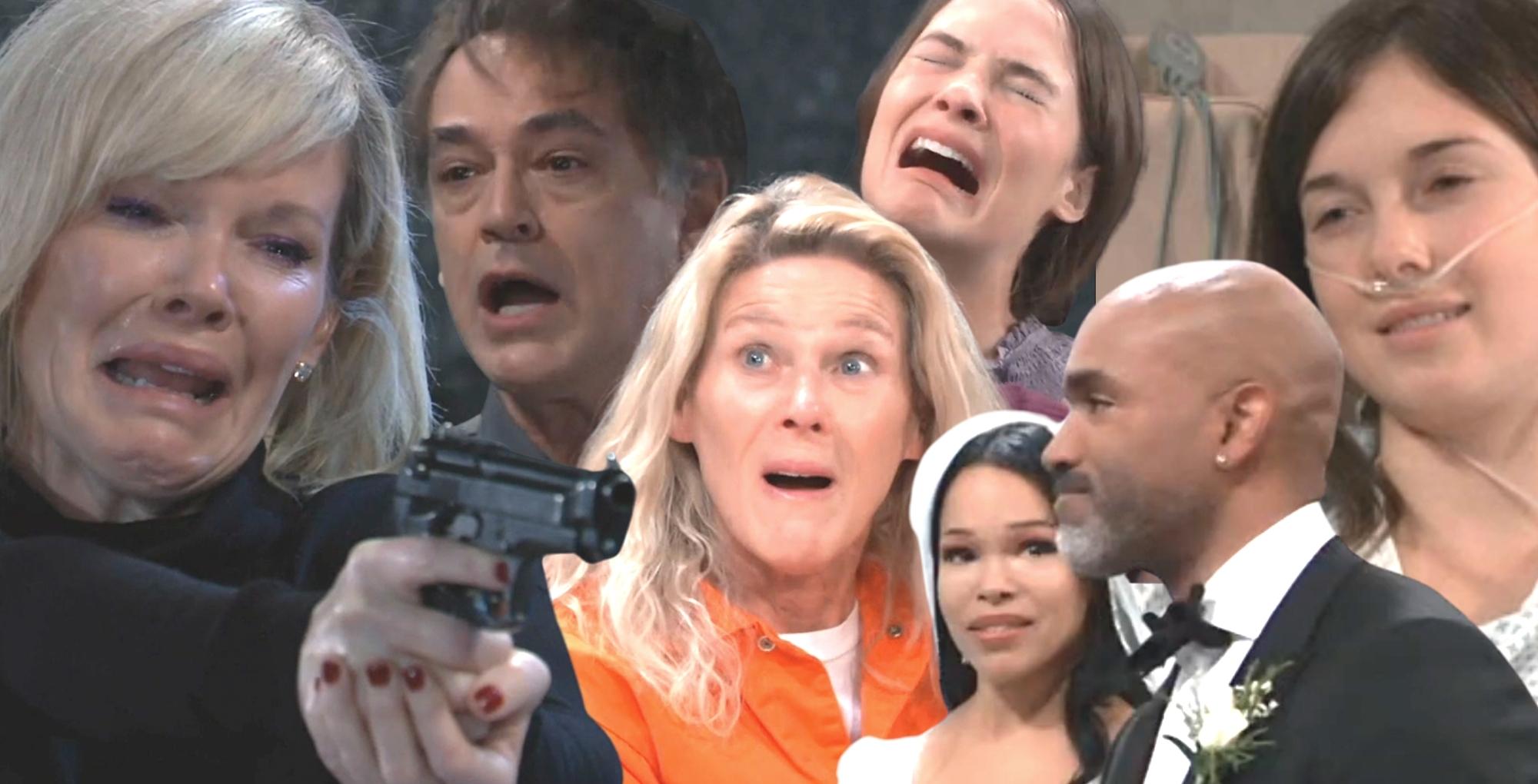 general hospital collage of all that happened during february sweeps