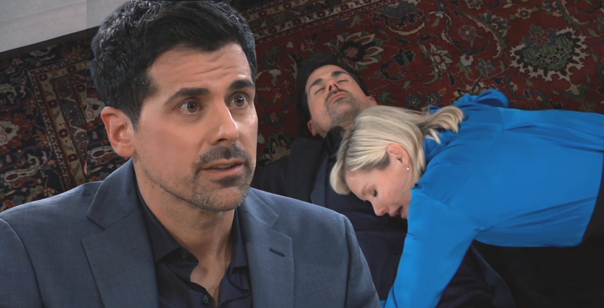 general hospital nikolas cassadine both alive and looking dead with ava over him