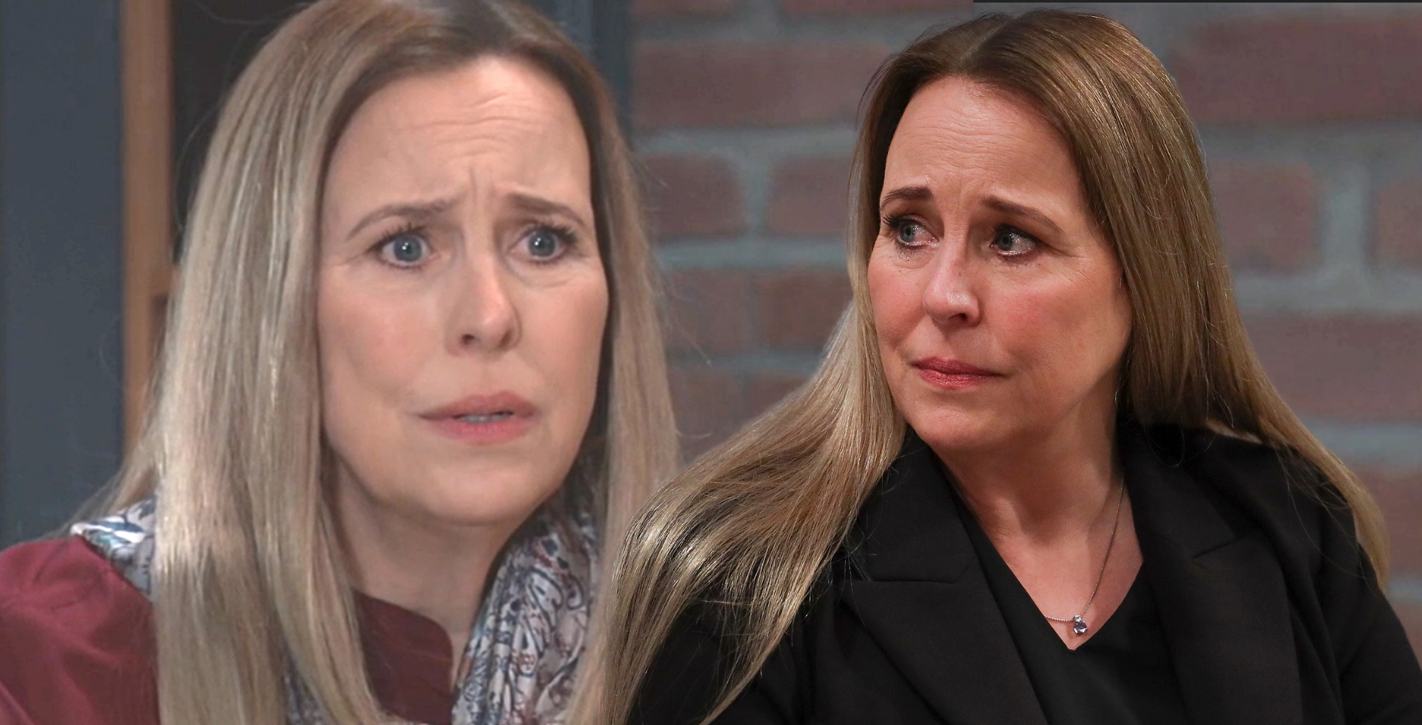 general hospital laura collins finds herself all alone