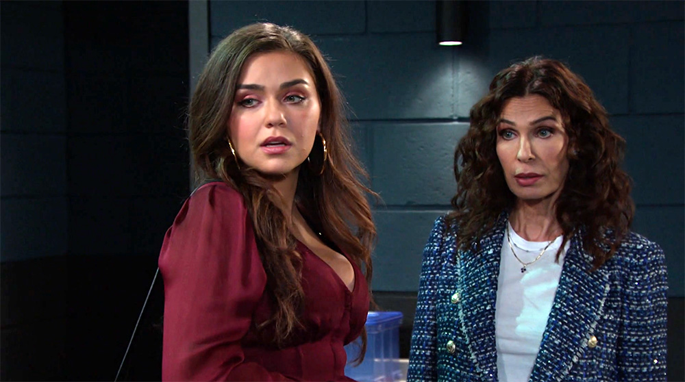 days of our live recap for monday, march 27, 2023, ciara and hope look unconvinced