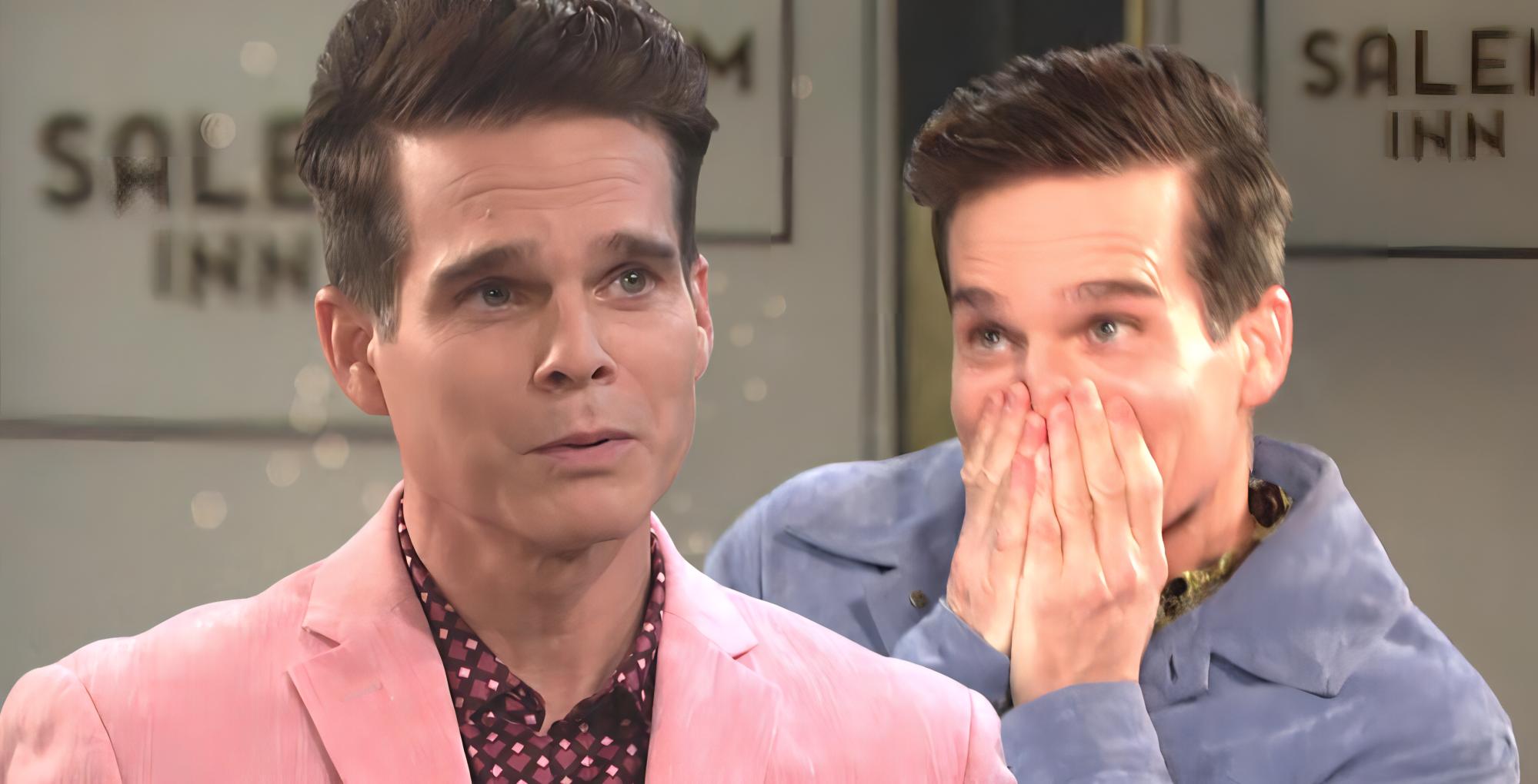 two images of leo stark on days of our lives