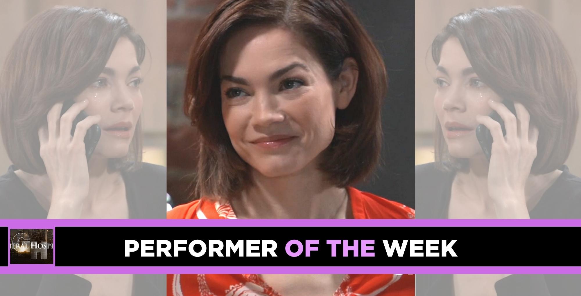 Rebecca Herbst General Hospital Performer of the Week