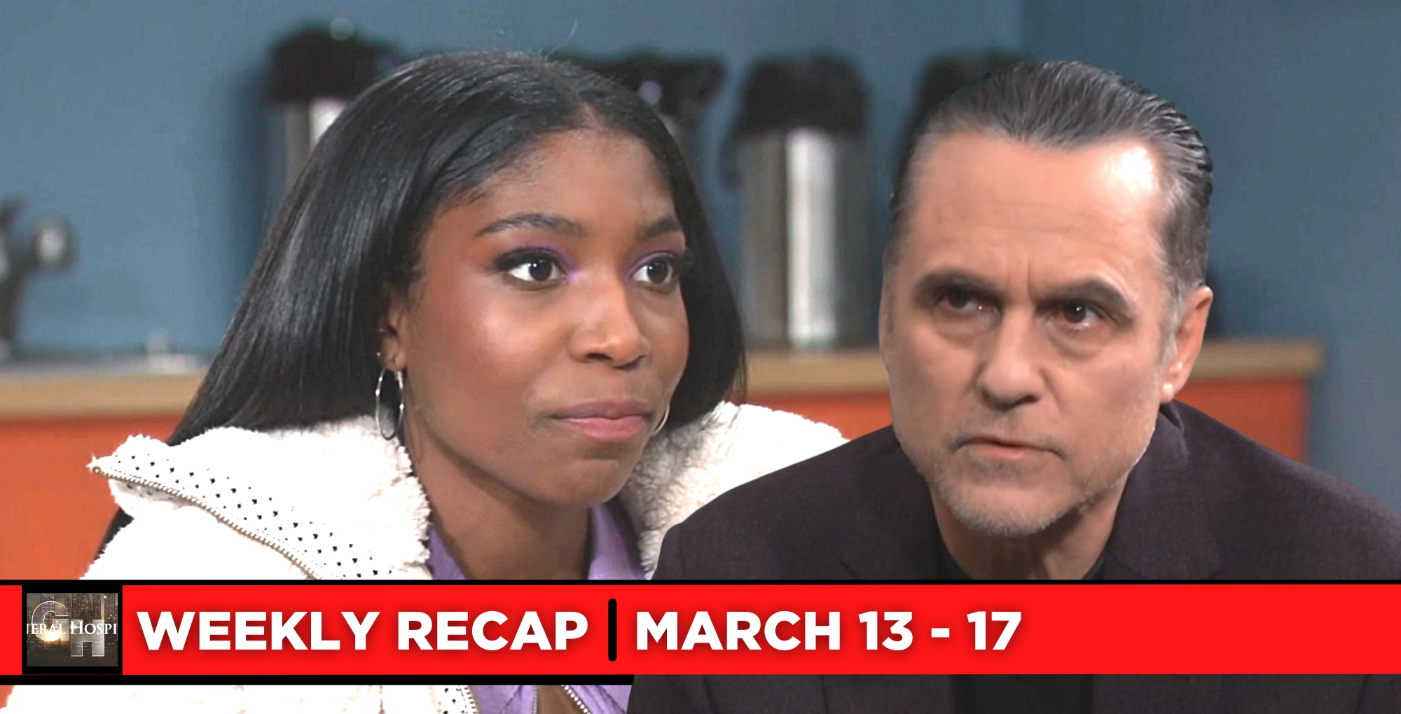 general hospital recaps for march 13 – march 17, 2023, two images trina and sonny