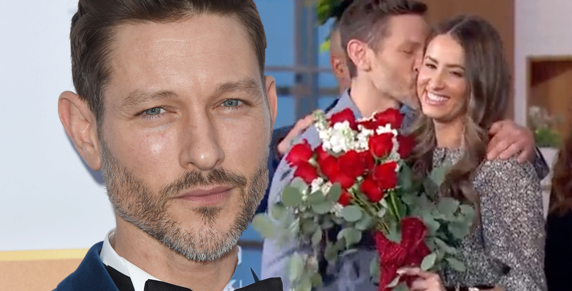 michael graziadei with fiancee lauren on the talk