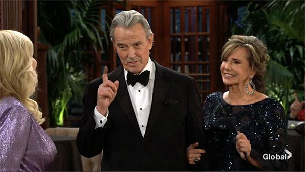 victor and jill remind leanna love that she wasn't invited to the gala.