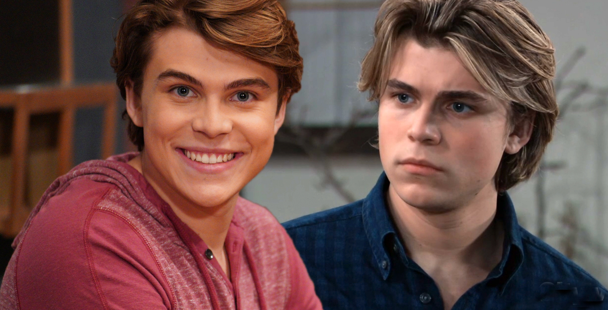 william lipton plays cameron webber on general hospital, a shot of the actor and character