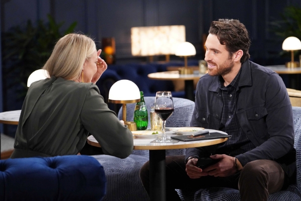 chance and sharon go on a date at the jazz club on young and the restless.