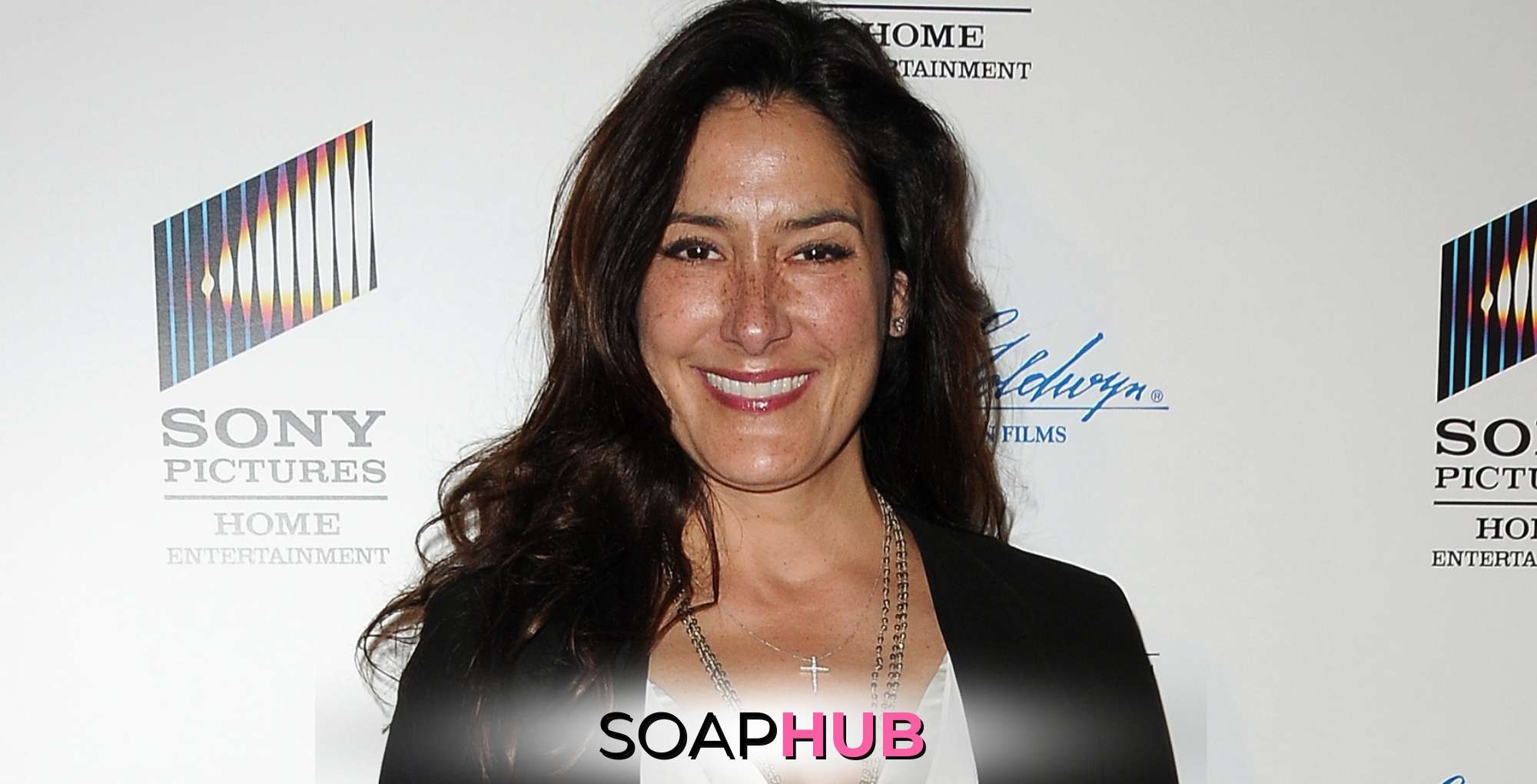 Alicia Coppola with the Soap Hub logo across the bottom.