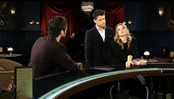 summer isn't happy about kyle interupting her talk with chance.