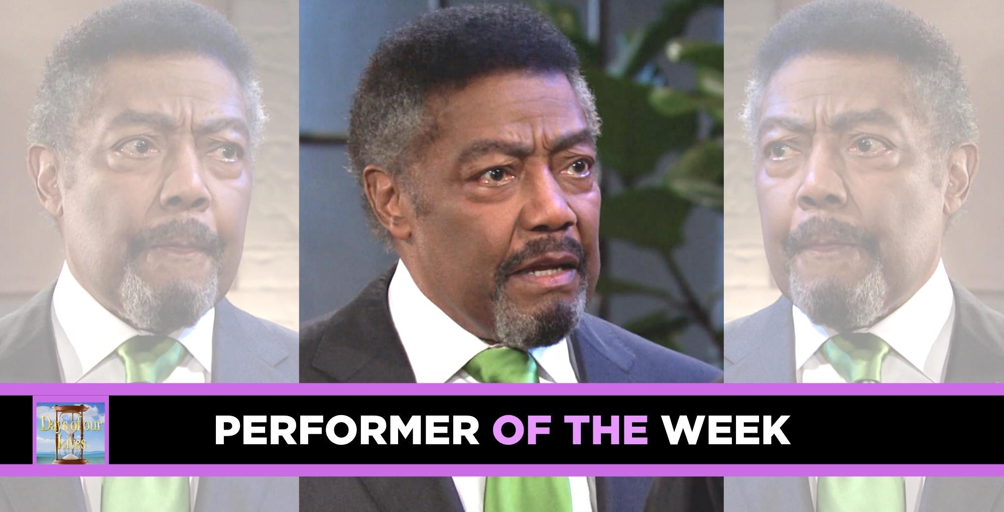 days performer of the week james reynolds