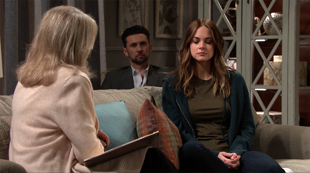 days of our lives recap for monday, april 10, 2023, marlena hypnotized stephanie as chad watched