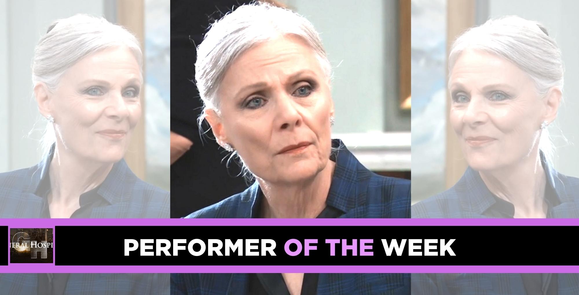 jane elliot general hospital performer of the week