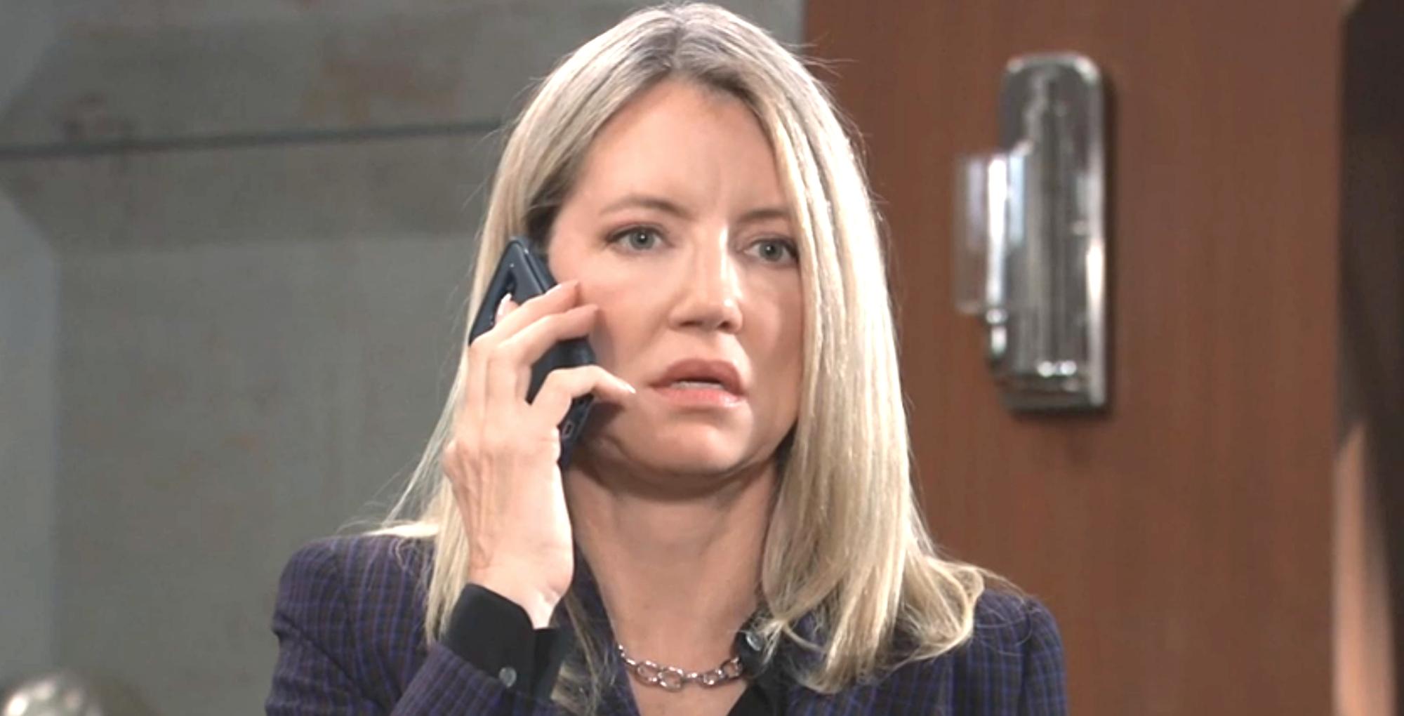 the general hospital recap for april 25, 2023, has nina making an important phone call.