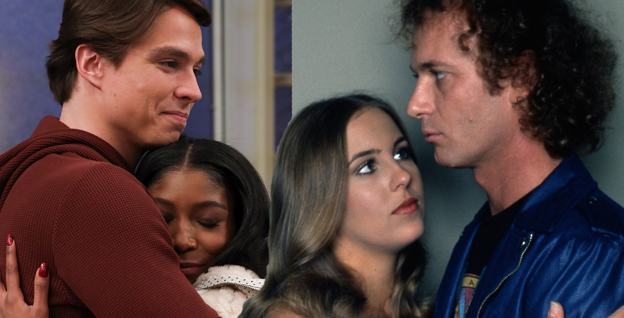 trina robinson and spencer with luke and laura on general hospital.