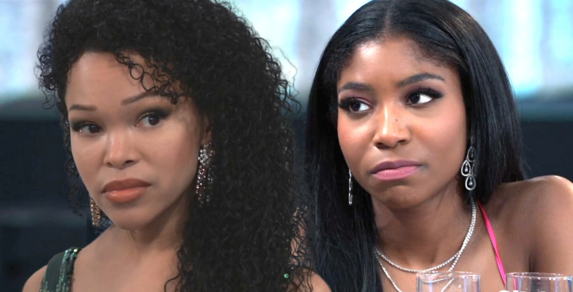 portia and trina robinson were not getting along before her general hospital adventure.