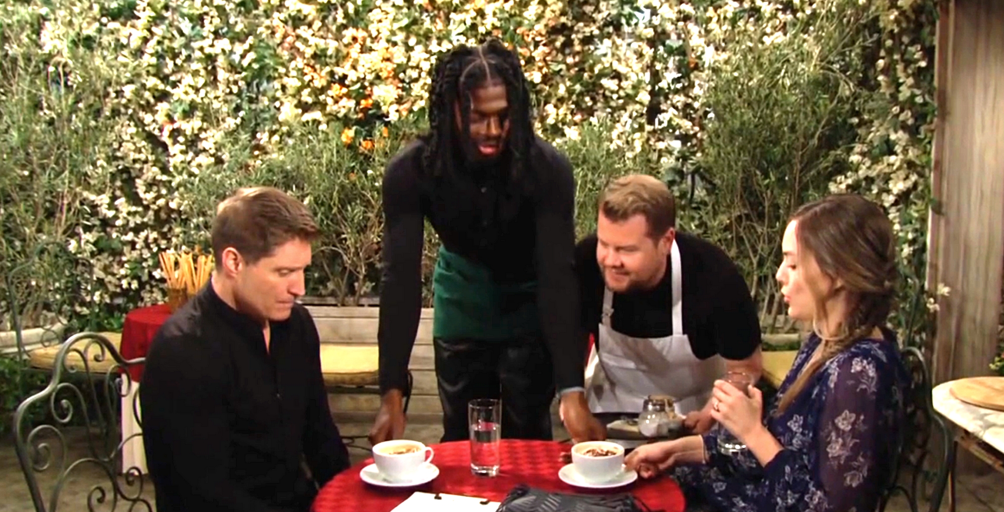 the bold and the beautiful recap for wednesday, april 19, 2023, special guest stars little nas x and james corden serve deacon sharpe and hope logan