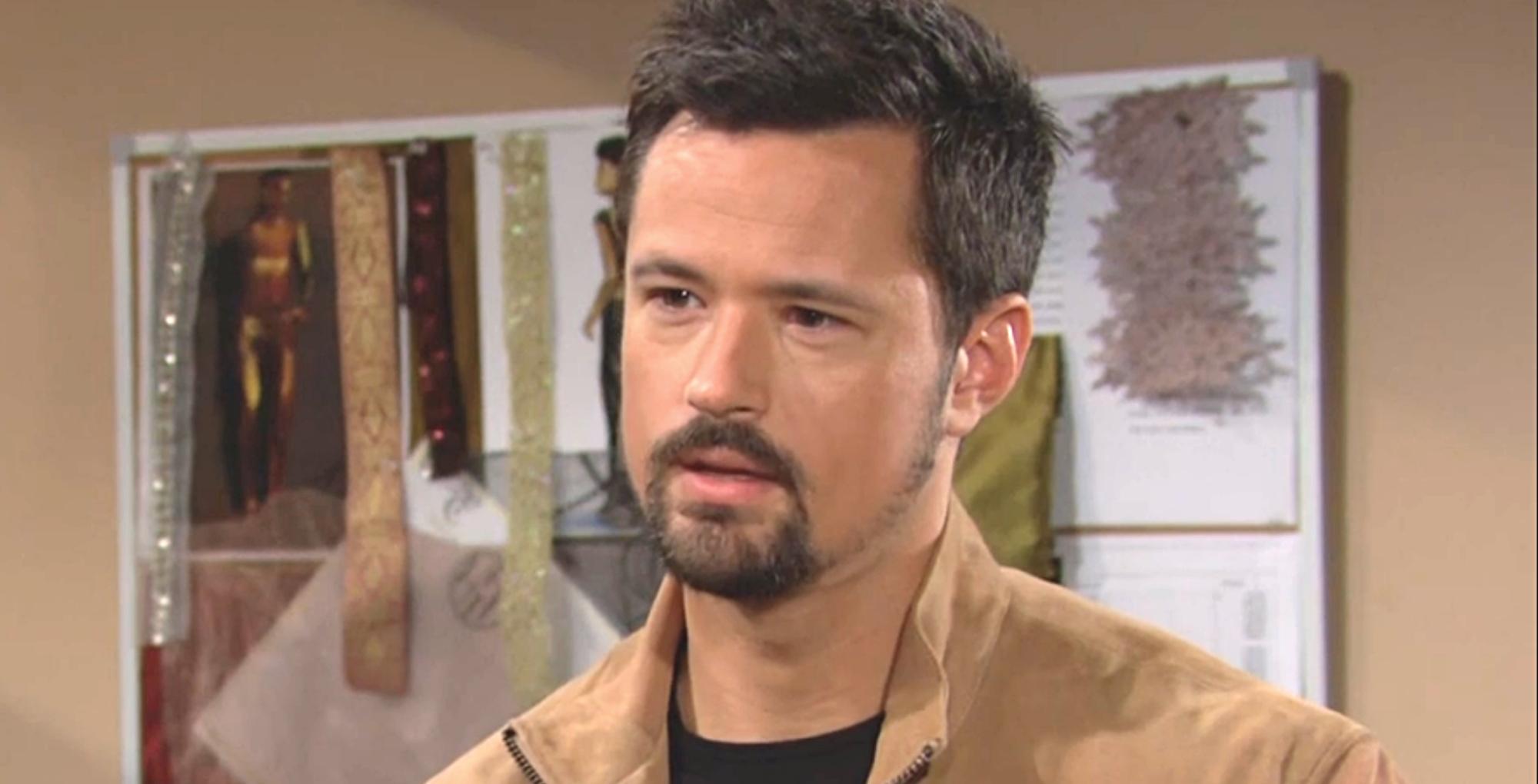 the bold and the beautiful recap for monday, april 24, 2023, an unamused thomas forrester.