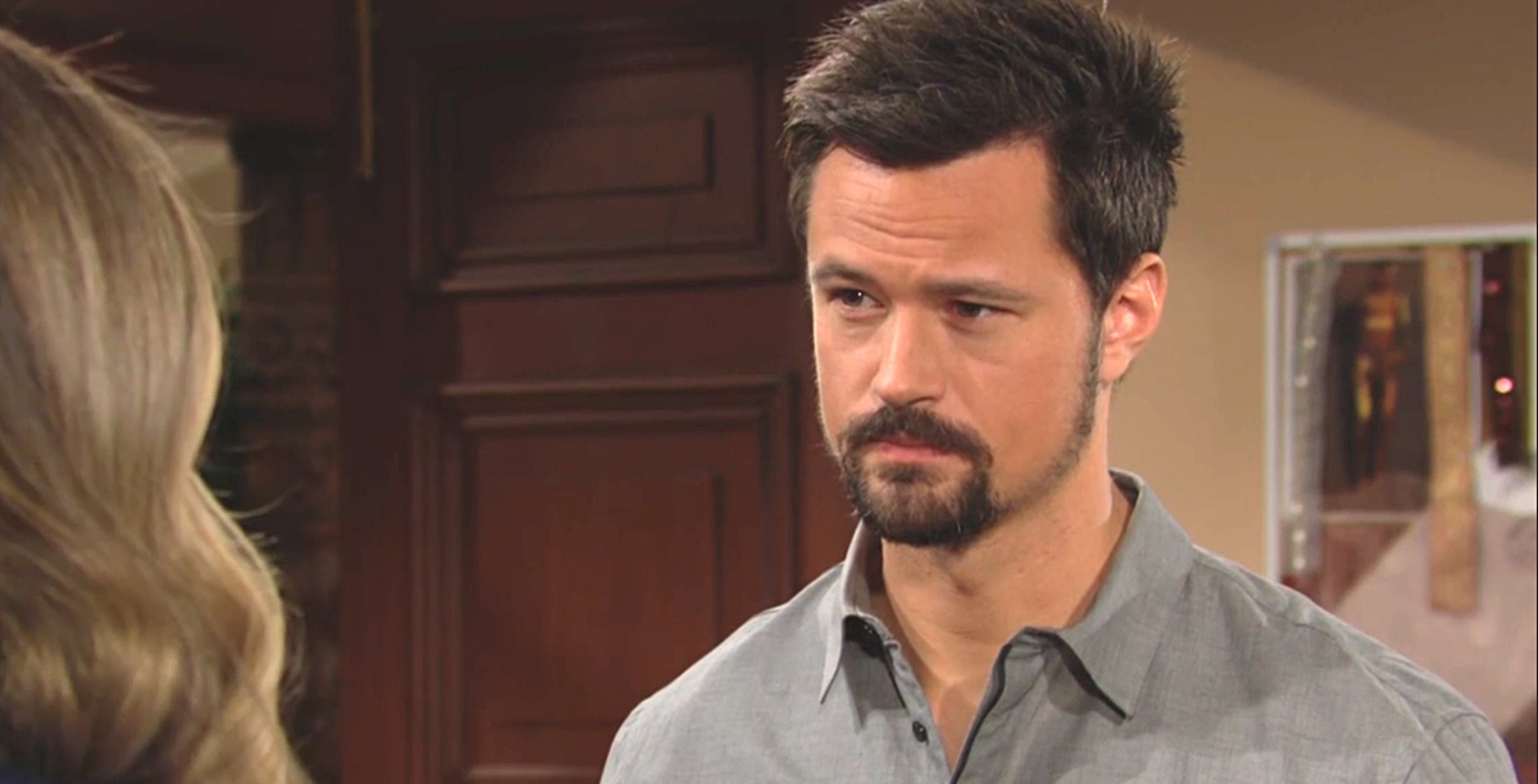 the bold and the beatiful recap for monday, april 17, 2023, thomas forrester listens as hope prattles on.