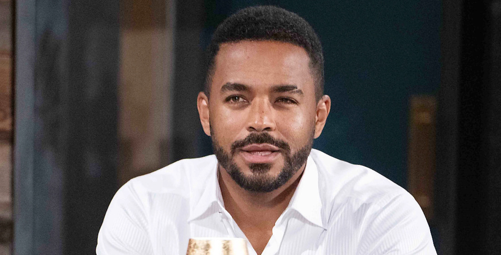 nate hastings on the young and the restless in a white shirt.