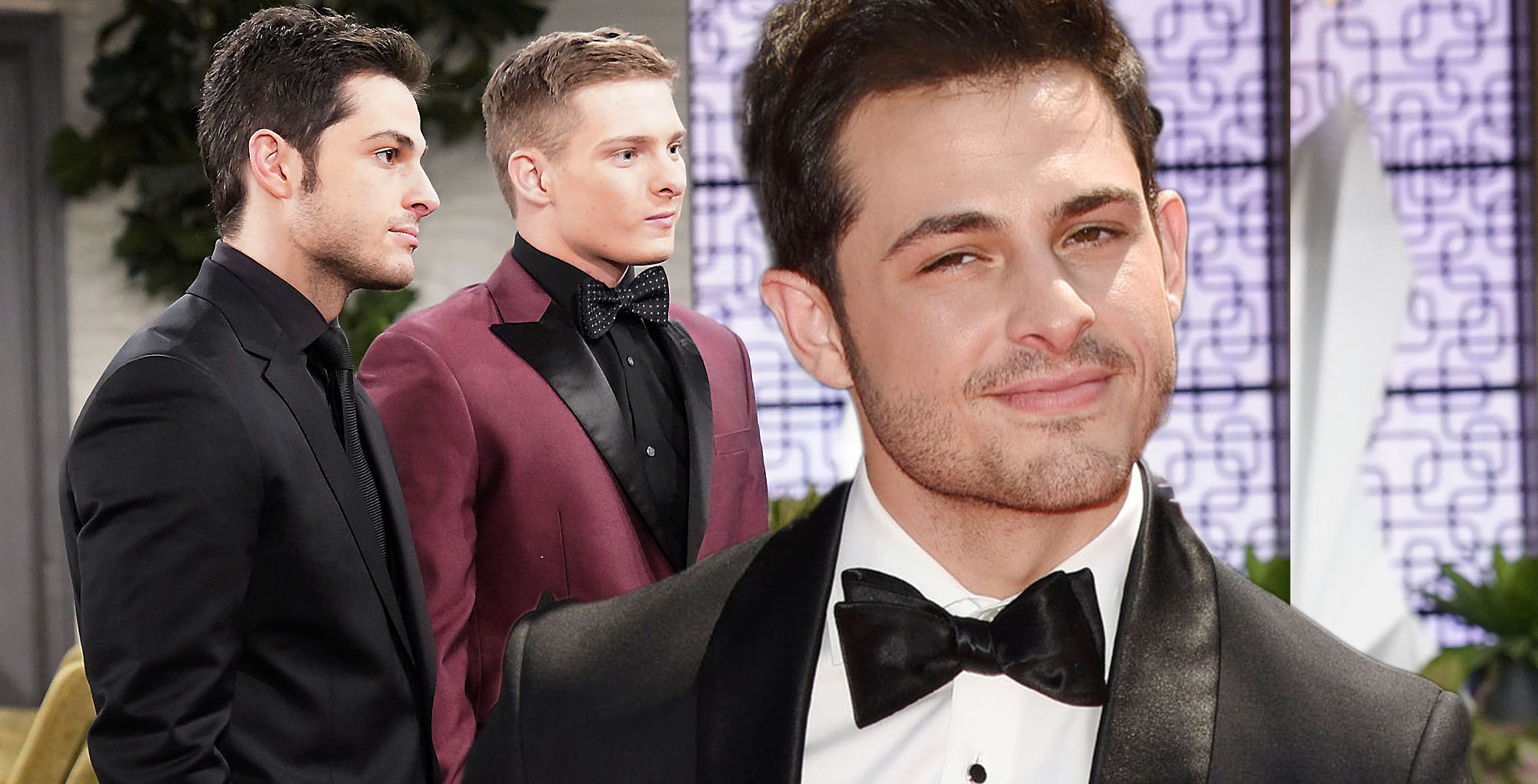 zach tinker on fenmore baldwin and his boyfriend on the young and the restless.