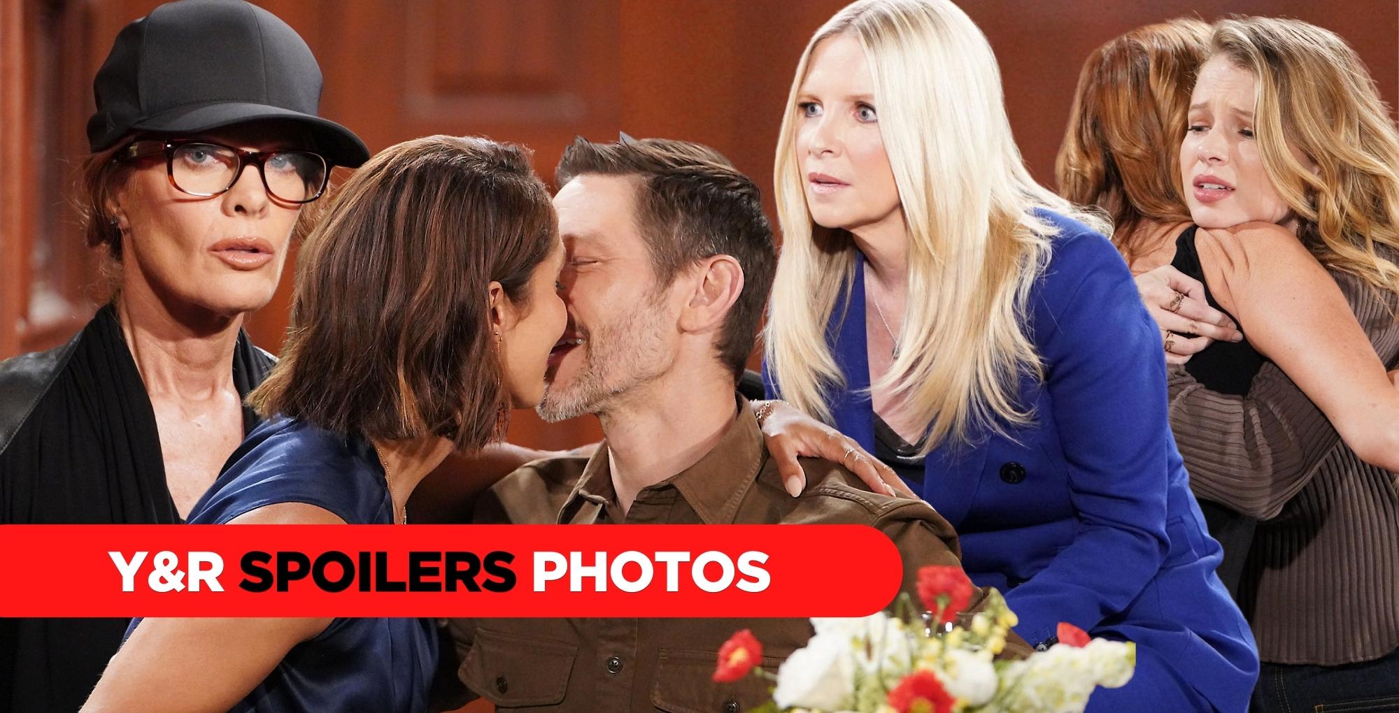 y&r spoilers photos collage.
