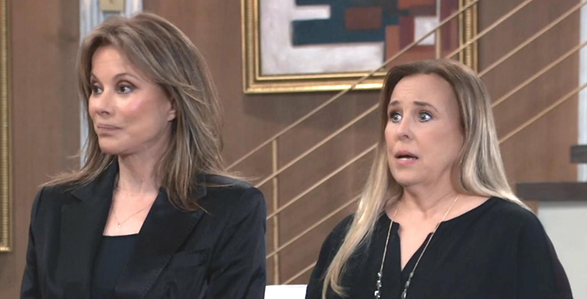 the general hospital recap for may 17 2023 has alexis davis and laura dealing with esme.