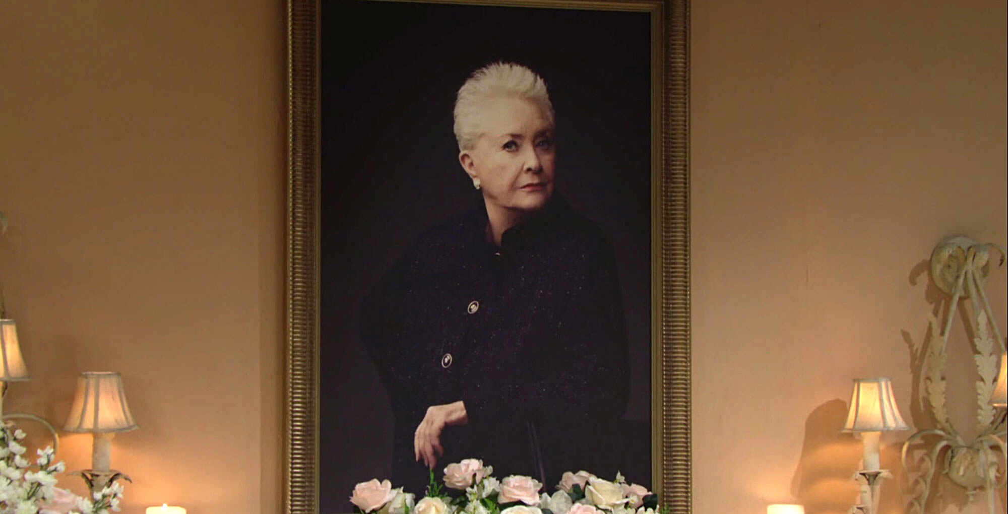 stephanie forrester watches over her family on bold and the beatiful.