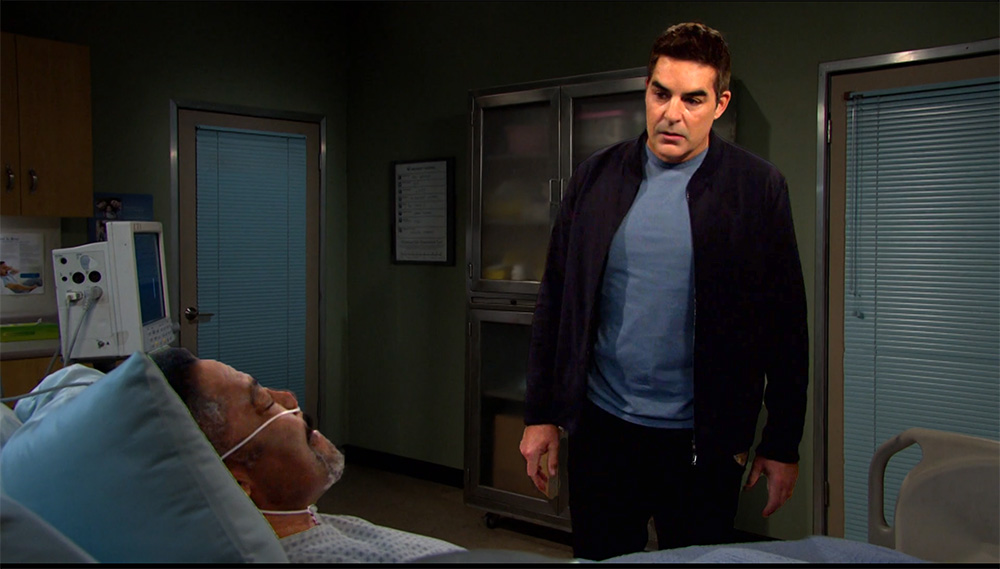 days of our lives recap for monday, may 22, 2023, rafe watched as abe worried.