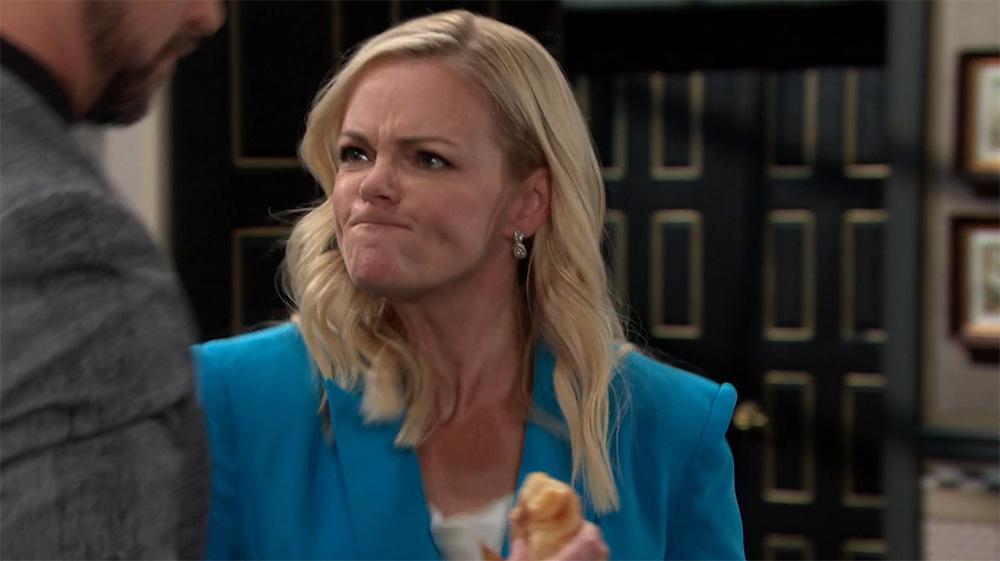 days of our lives recap for monday, may 1, 2023, has belle getting ready to throw a punch.