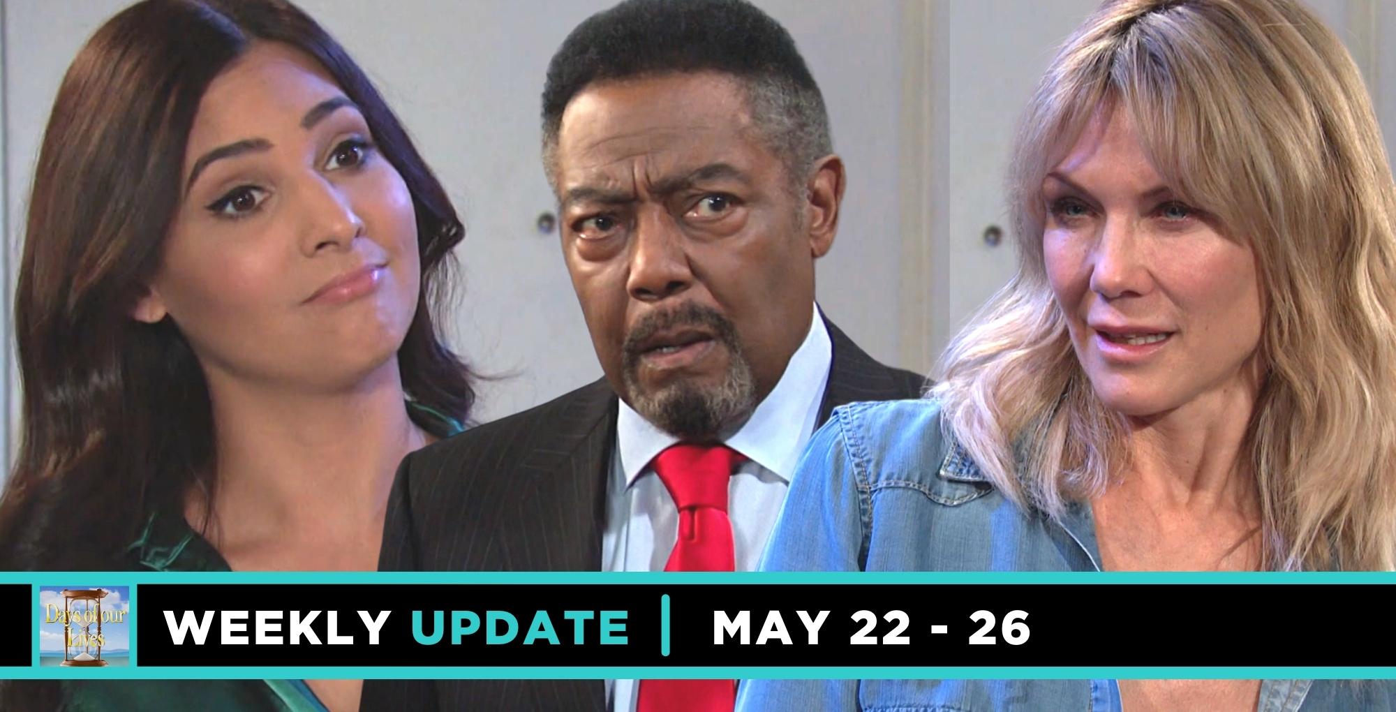 days of our lives weekly updates spoilers