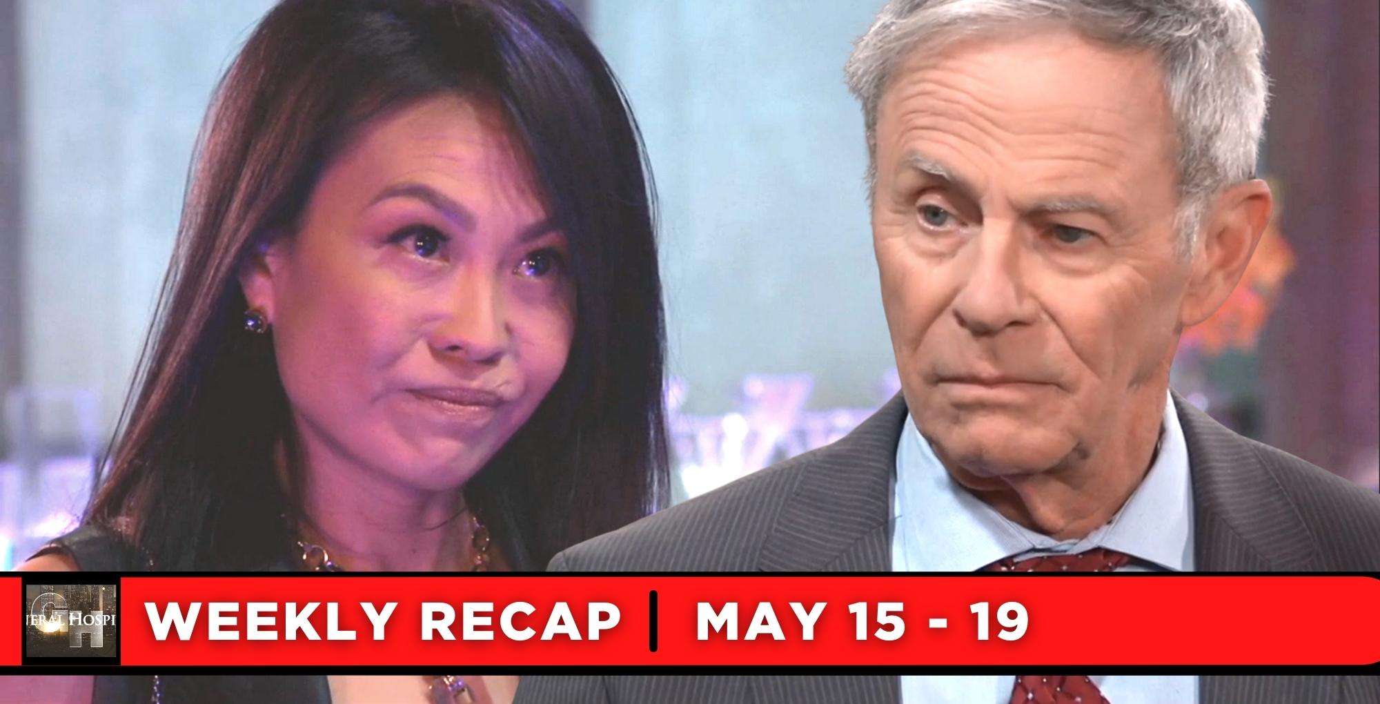 general hospital recaps for may 15 – may 19, 2023, selina and robert.