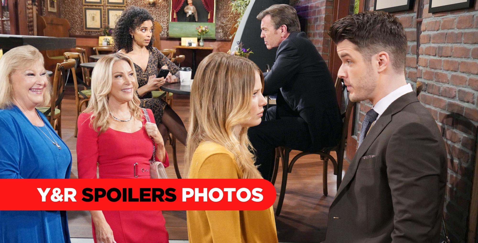 y&r spoilers photos collage.