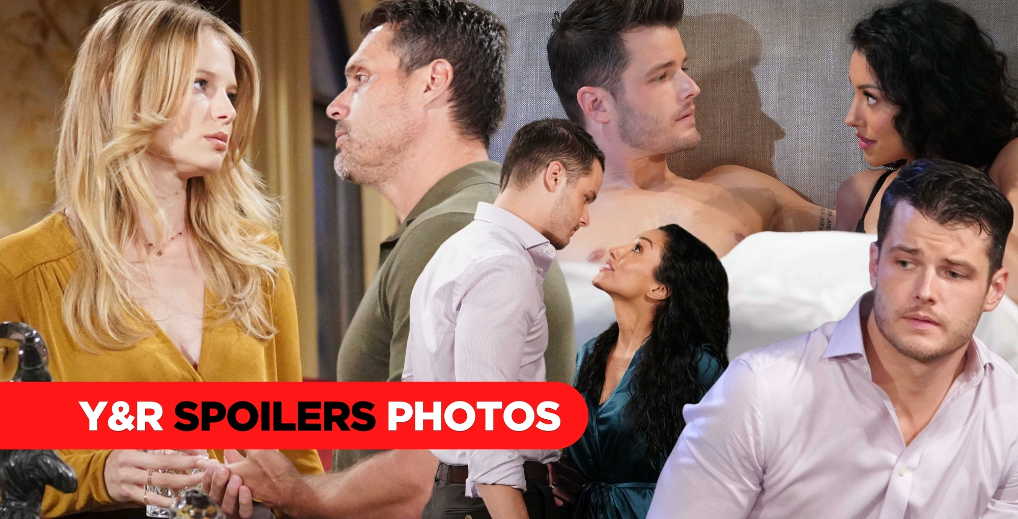 y&r spoilers photos collage.