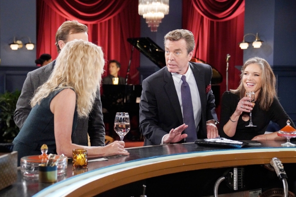 ashley, tucker, jack, and diane argue on young and the restless.