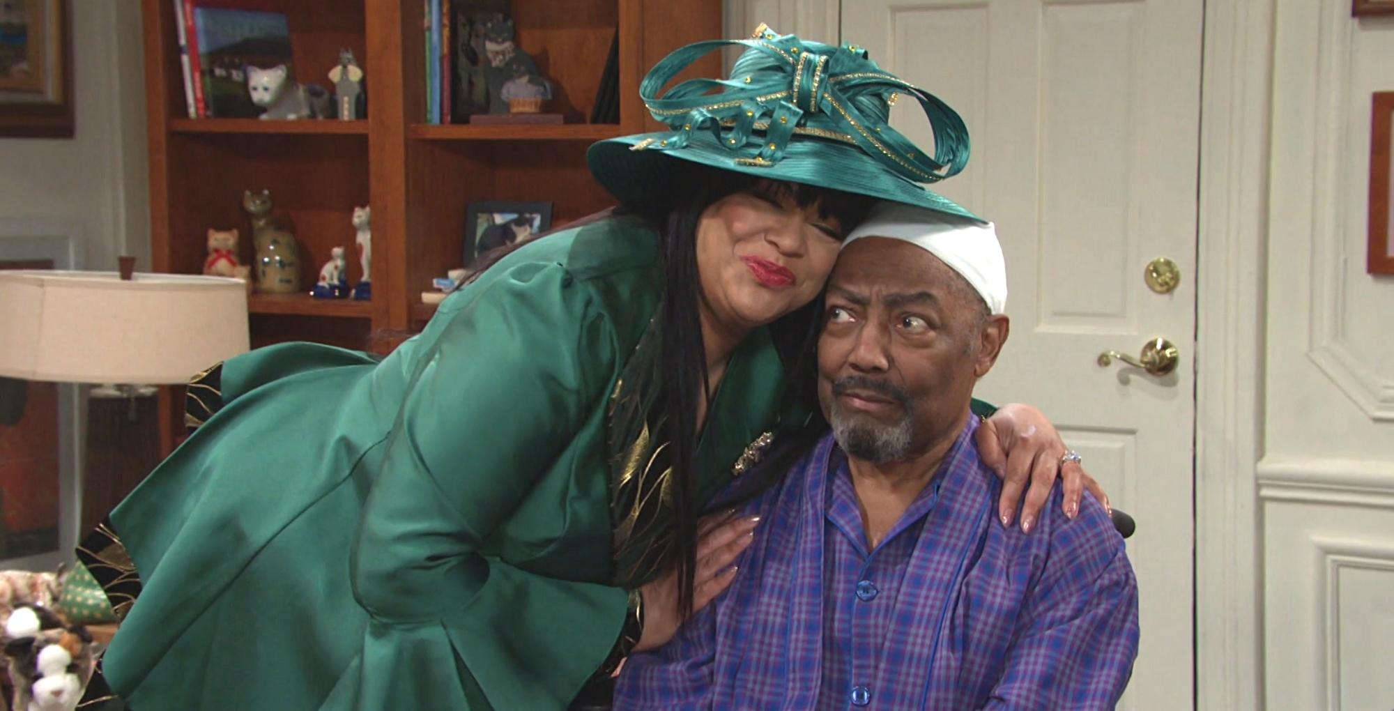days of our lives recap for tuesday, juen 20, 2023, hostage abe carver says i do with his taker.