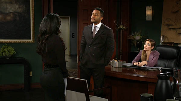 victoria and nate are surprised by audra.