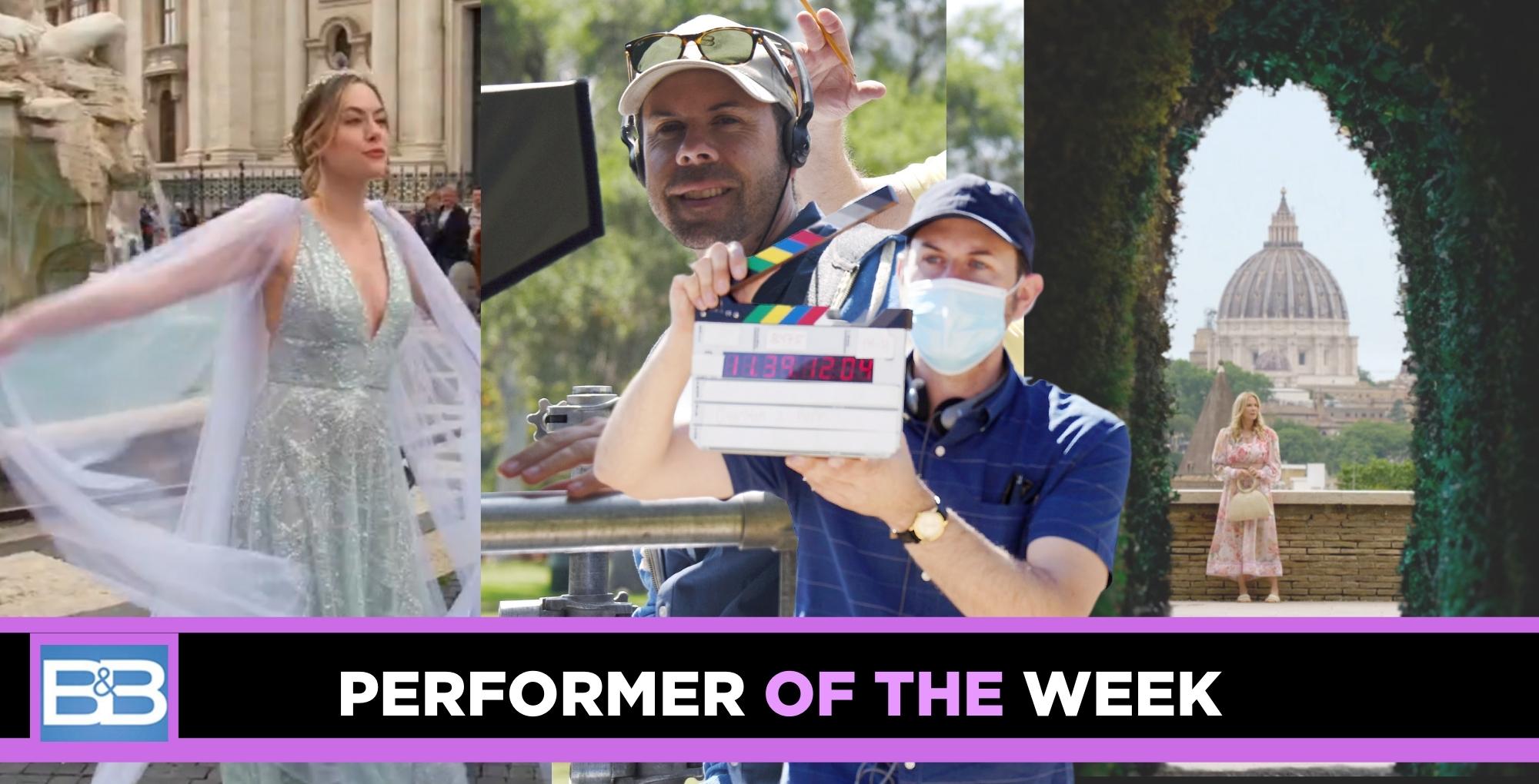 casey kasprzyk directed b&b's rome remote