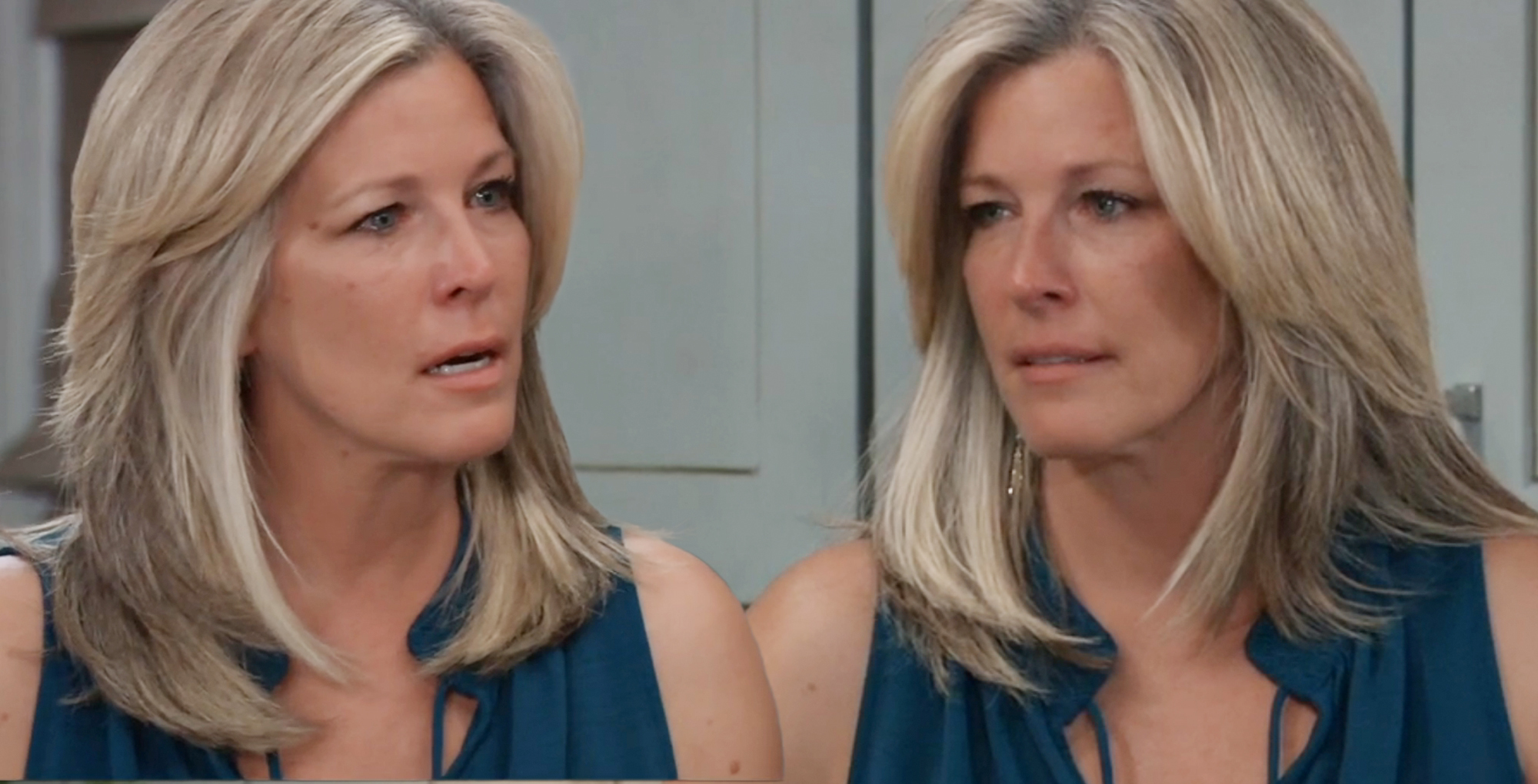 carly spencer had some self-awareness in her kitchen on general hospital.
