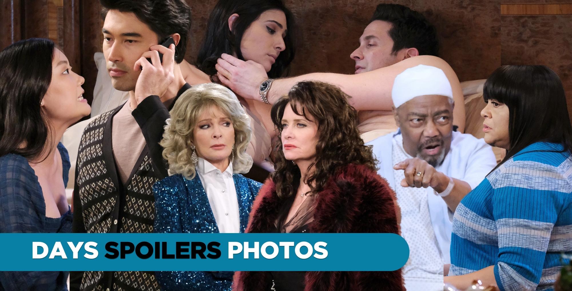 days spoilers photos collage.