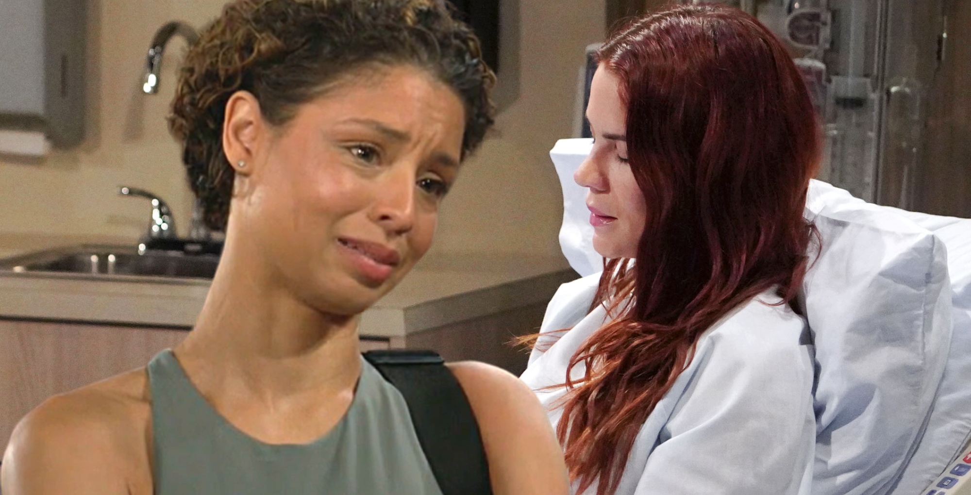 is elena dawson lying about sally spectra's baby?