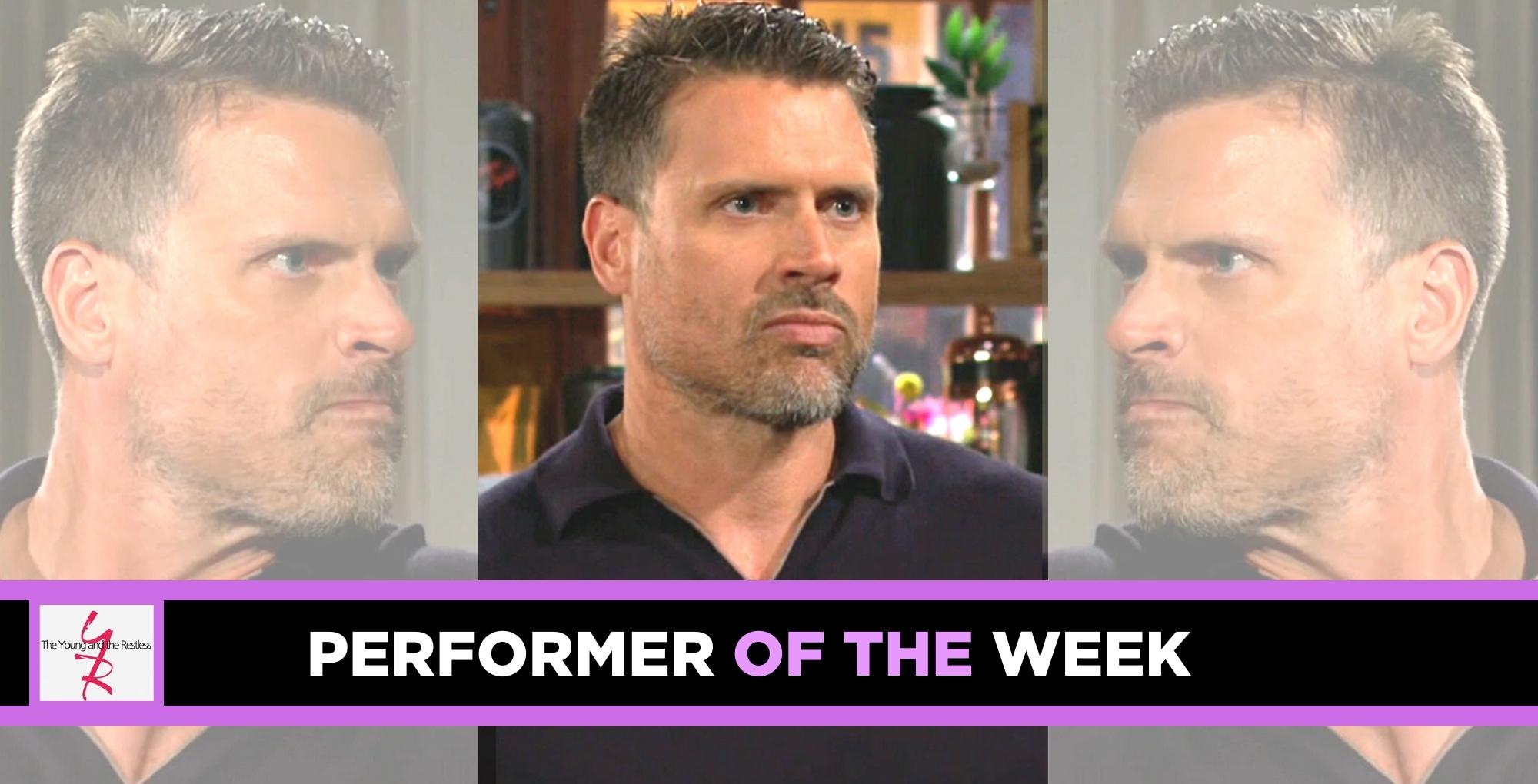 joshua morrow y&r performer of the week.