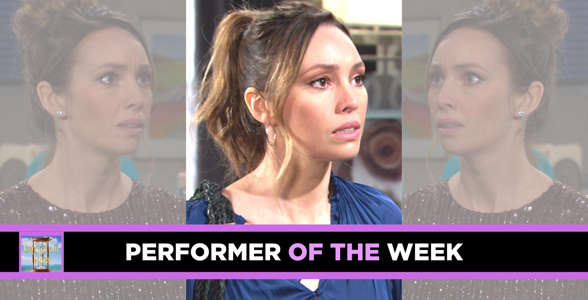 emily o'brein the young and the restless performer of the week